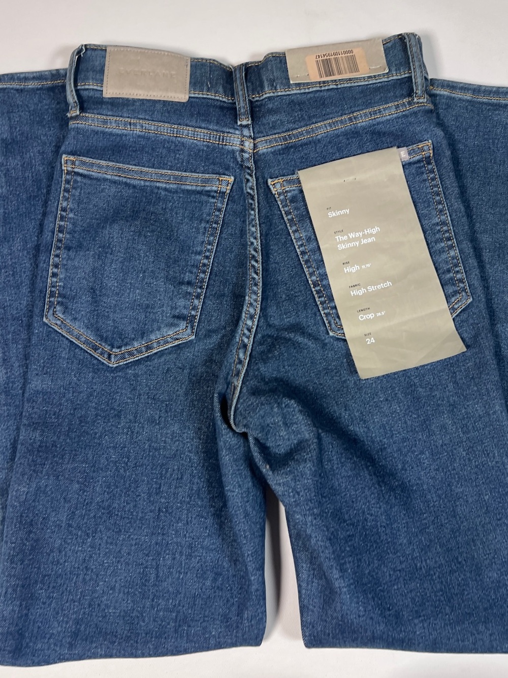 NWT Everlane The Way High Skinny Crop Jean size 24